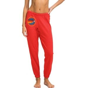 Aviator Nation Red sweatpants XS